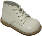 LEATHER BABY WALKING SHOES BY: CAVOO (0441501-1) WHITE